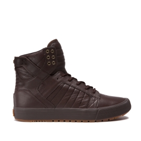 Mens Supra High Top Shoes SKYTOP CW Demitasse/demitasse/Gum | AU-71946